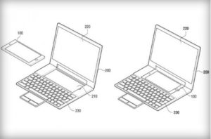 Samsung Laptop-Dock (Bild: US-Patent- und Markenamt)